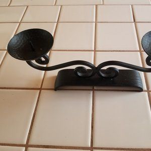 iron candle holder